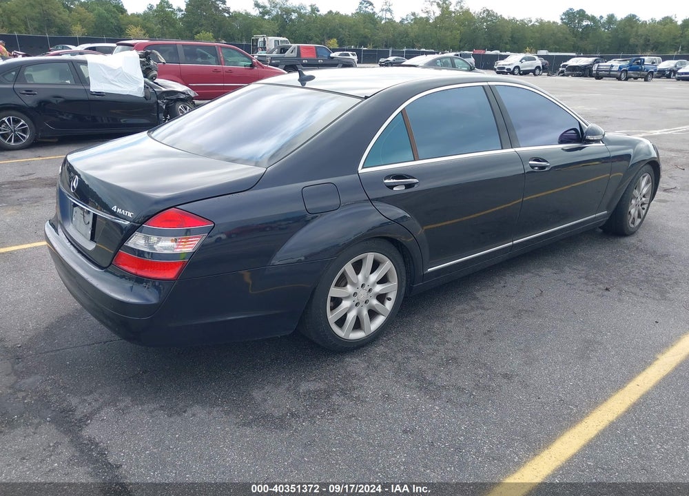 2008 MERCEDES-BENZ S 550 4MATIC VIN: WDDNG86X28A179058