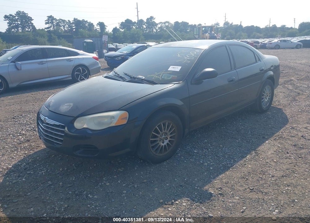 2005 CHRYSLER SEBRING VIN: 1C3EL46X25N503987