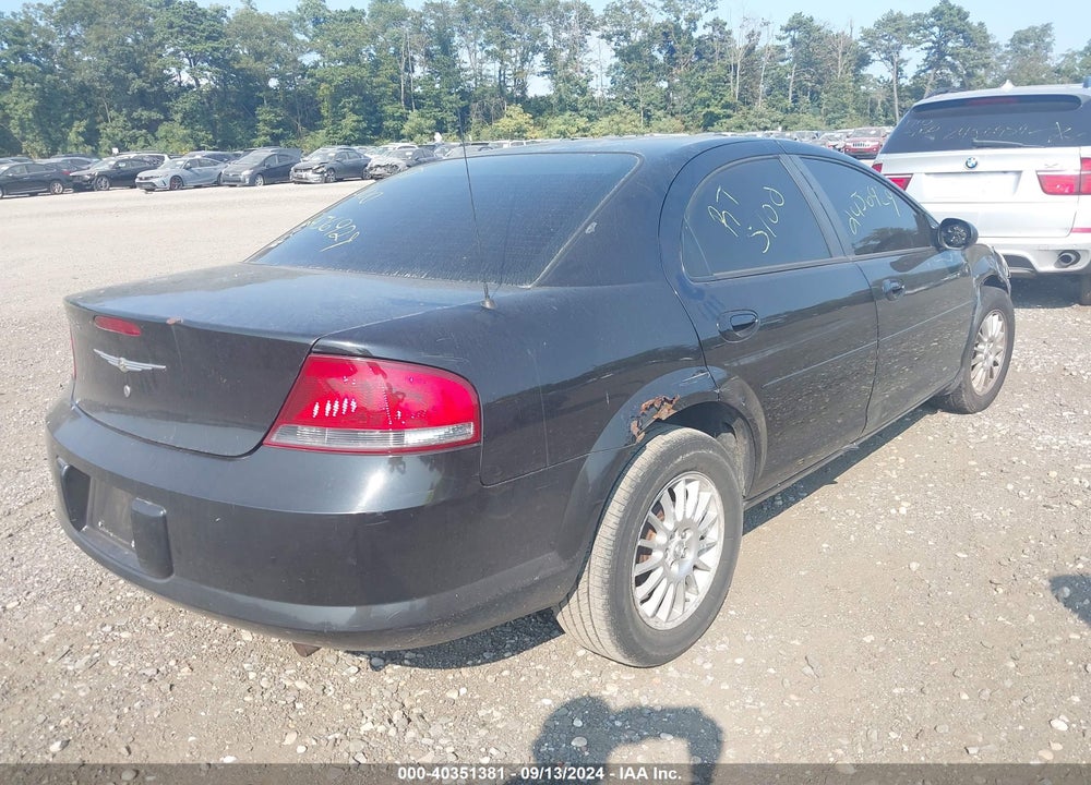 2005 CHRYSLER SEBRING VIN: 1C3EL46X25N503987