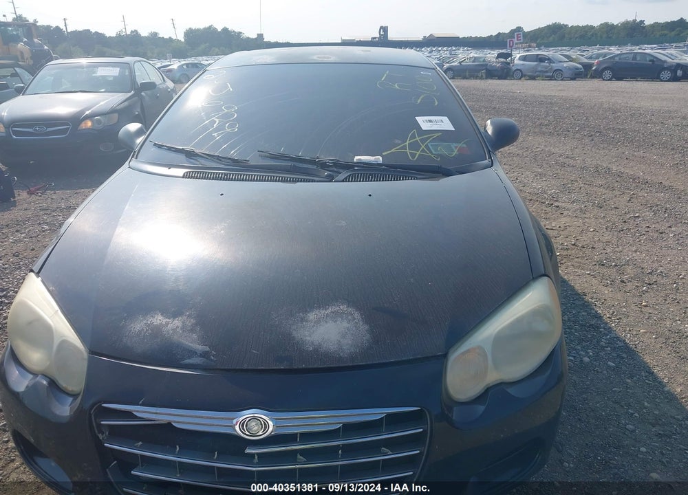2005 CHRYSLER SEBRING VIN: 1C3EL46X25N503987