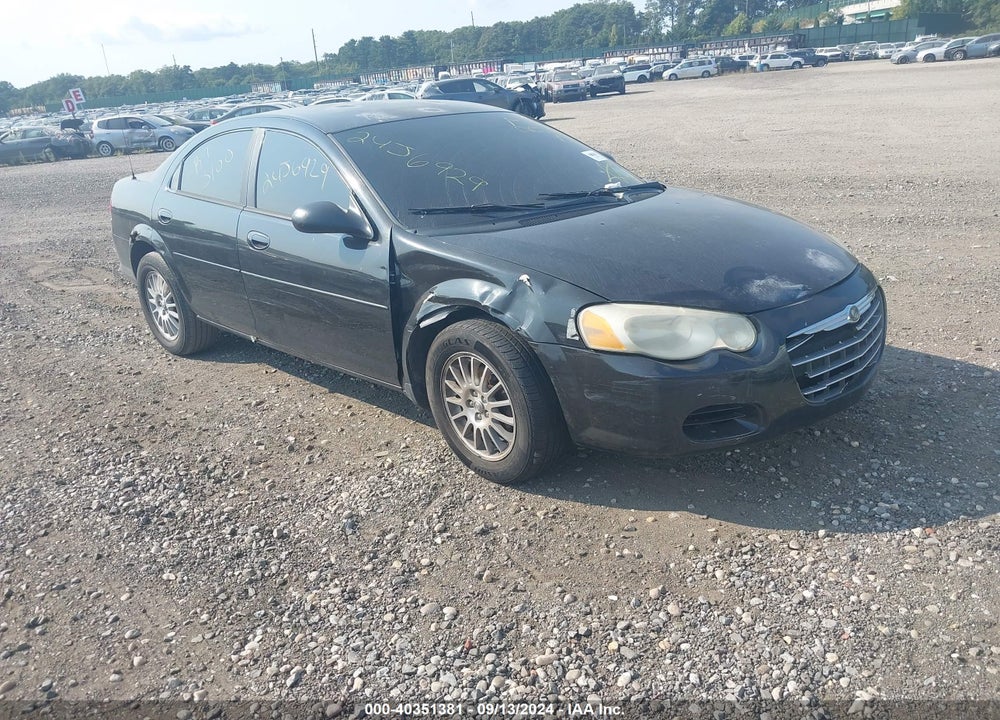 2005 CHRYSLER SEBRING VIN: 1C3EL46X25N503987