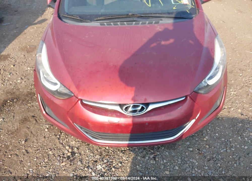 2016 HYUNDAI ELANTRA SE VIN: 5NPDH4AE5GH742693