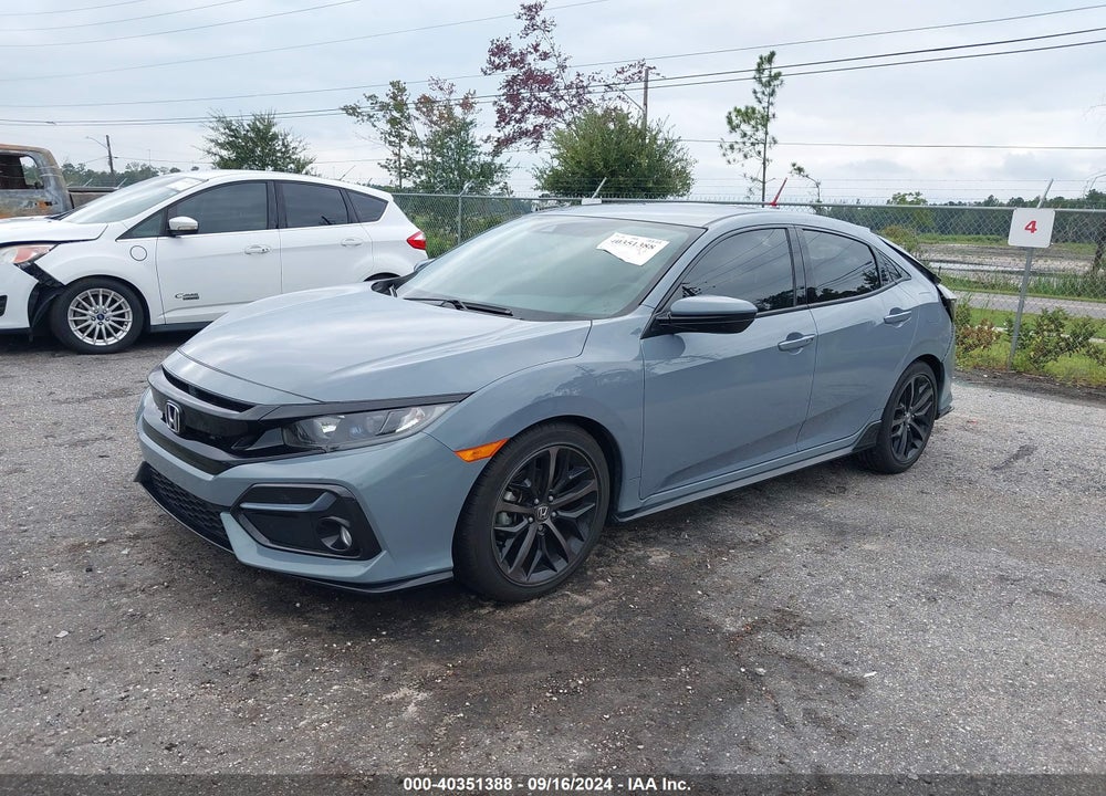 2021 HONDA CIVIC SPORT VIN: SHHFK7H47MU406190