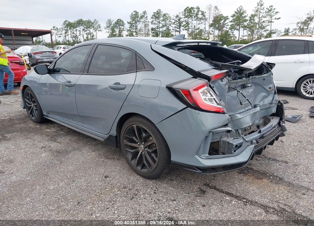 2021 HONDA CIVIC SPORT VIN: SHHFK7H47MU406190