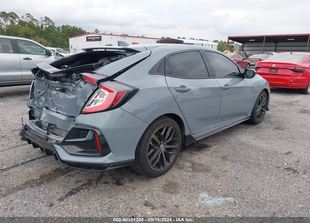 2021 HONDA CIVIC SPORT VIN: SHHFK7H47MU406190