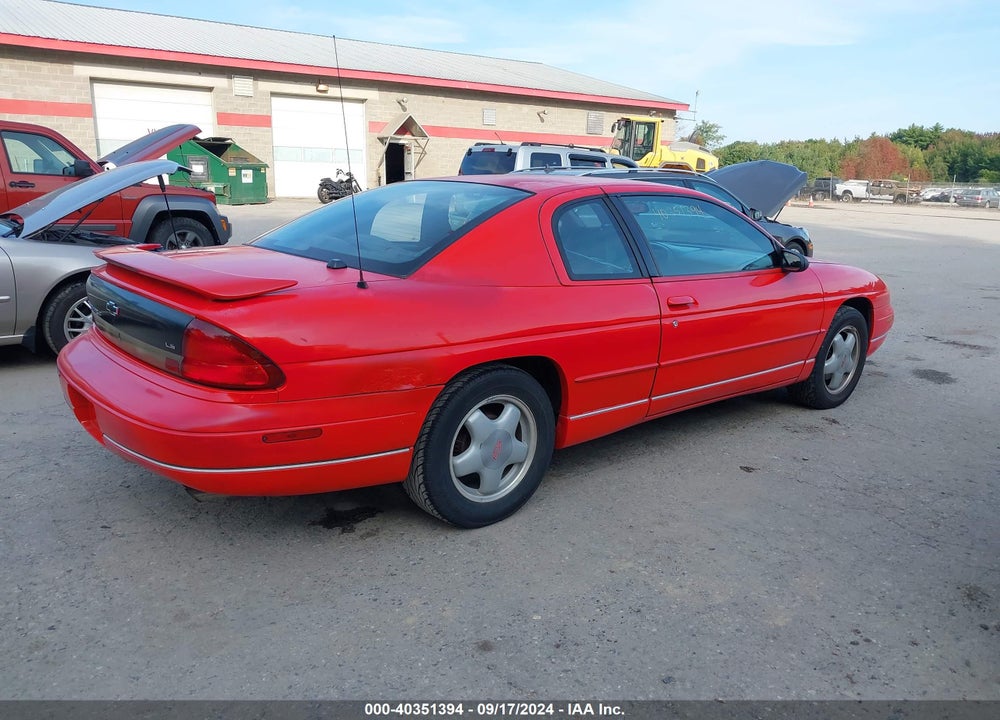 1996 CHEVROLET MONTE CARLO LS VIN: 2G1WW12M1T9113800