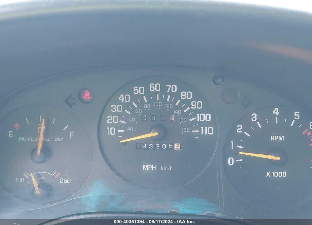 1996 CHEVROLET MONTE CARLO LS VIN: 2G1WW12M1T9113800