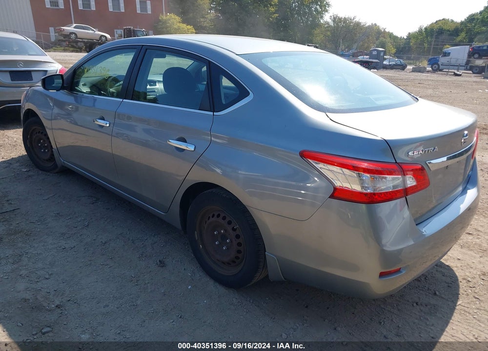 2013 NISSAN SENTRA SV VIN: 3N1AB7AP4DL781491