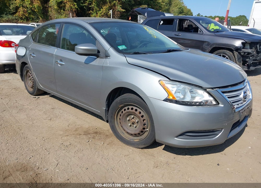 2013 NISSAN SENTRA SV VIN: 3N1AB7AP4DL781491