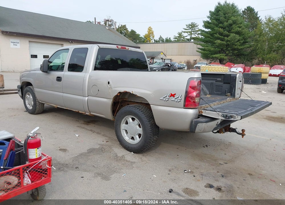 2006 CHEVROLET SILVERADO 1500 WORK TRUCK VIN: 2GCEK19B561294518