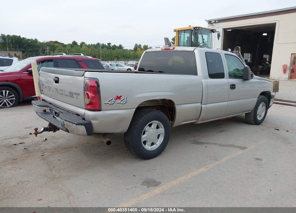 2006 CHEVROLET SILVERADO 1500 WORK TRUCK VIN: 2GCEK19B561294518