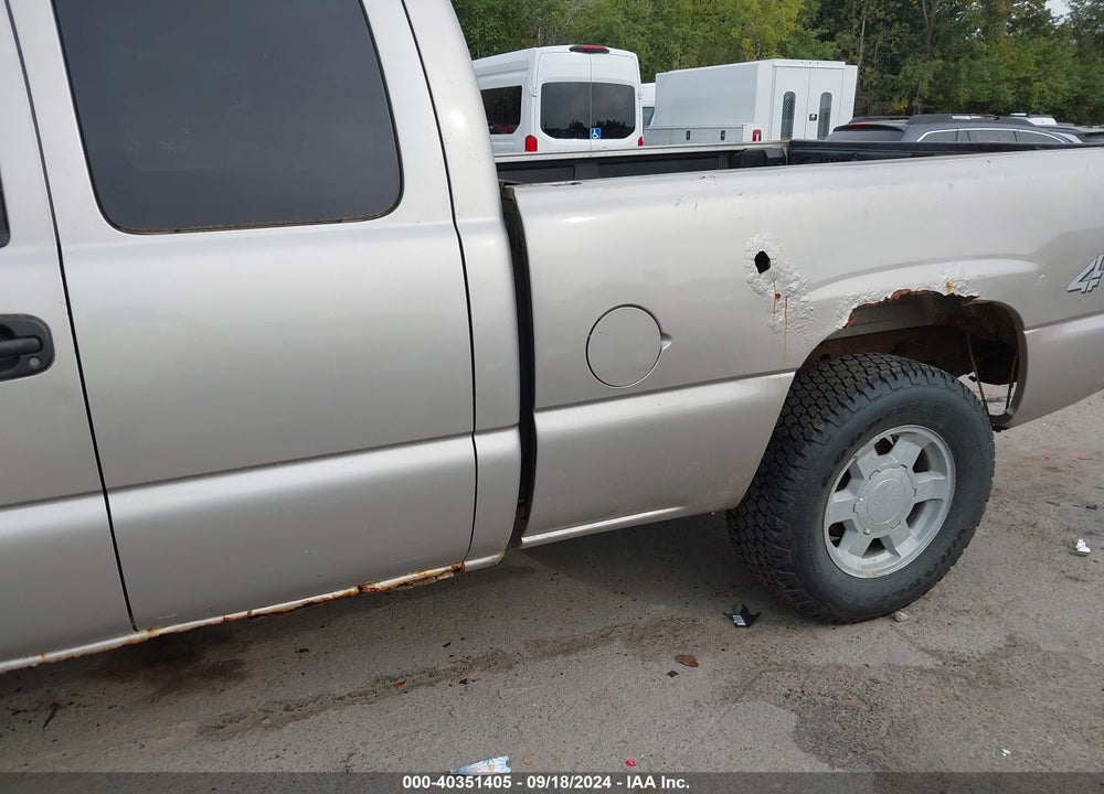 2006 CHEVROLET SILVERADO 1500 WORK TRUCK VIN: 2GCEK19B561294518