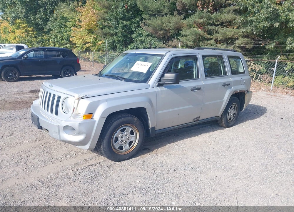 2009 JEEP PATRIOT SPORT VIN: 1J4FT28B49D130205