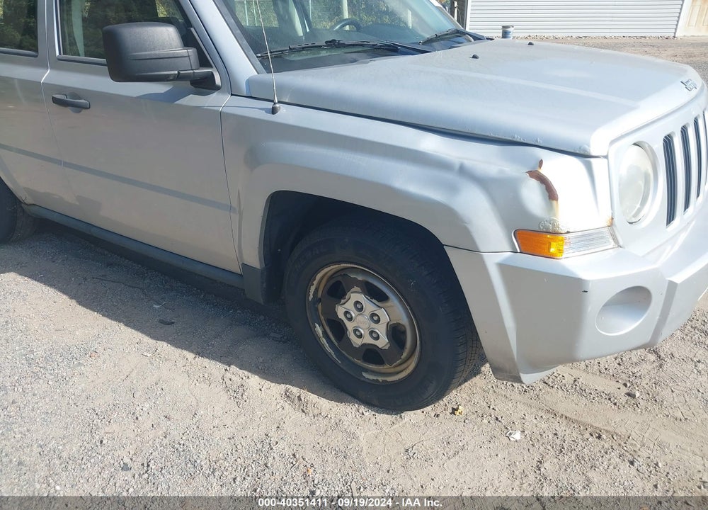2009 JEEP PATRIOT SPORT VIN: 1J4FT28B49D130205