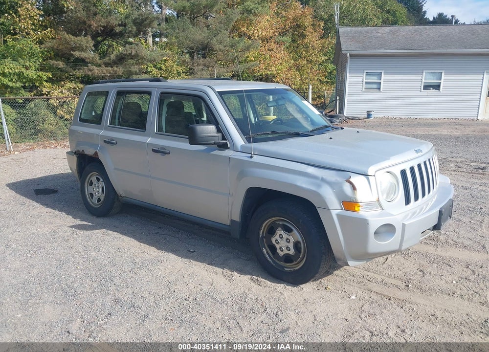 2009 JEEP PATRIOT SPORT VIN: 1J4FT28B49D130205