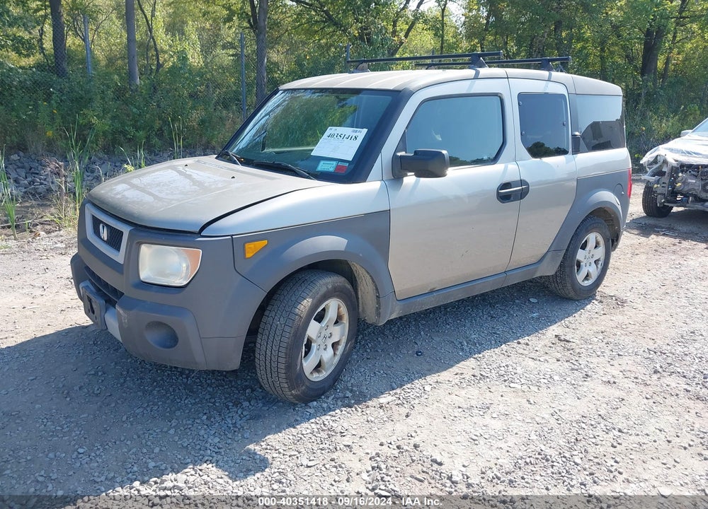 2004 HONDA ELEMENT EX VIN: 5J6YH28574L019411