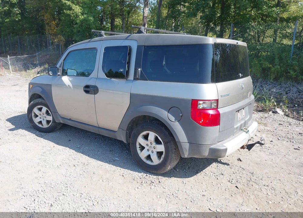 2004 HONDA ELEMENT EX VIN: 5J6YH28574L019411