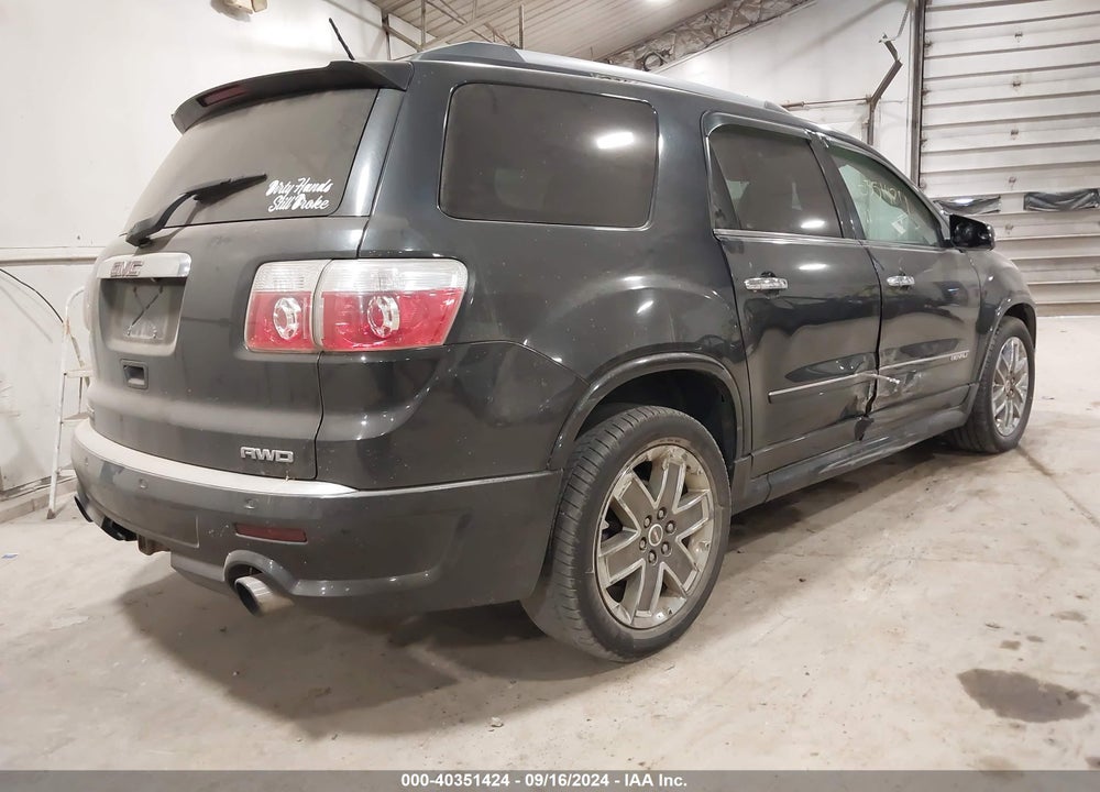2011 GMC ACADIA DENALI VIN: 1GKKVTED3BJ307848