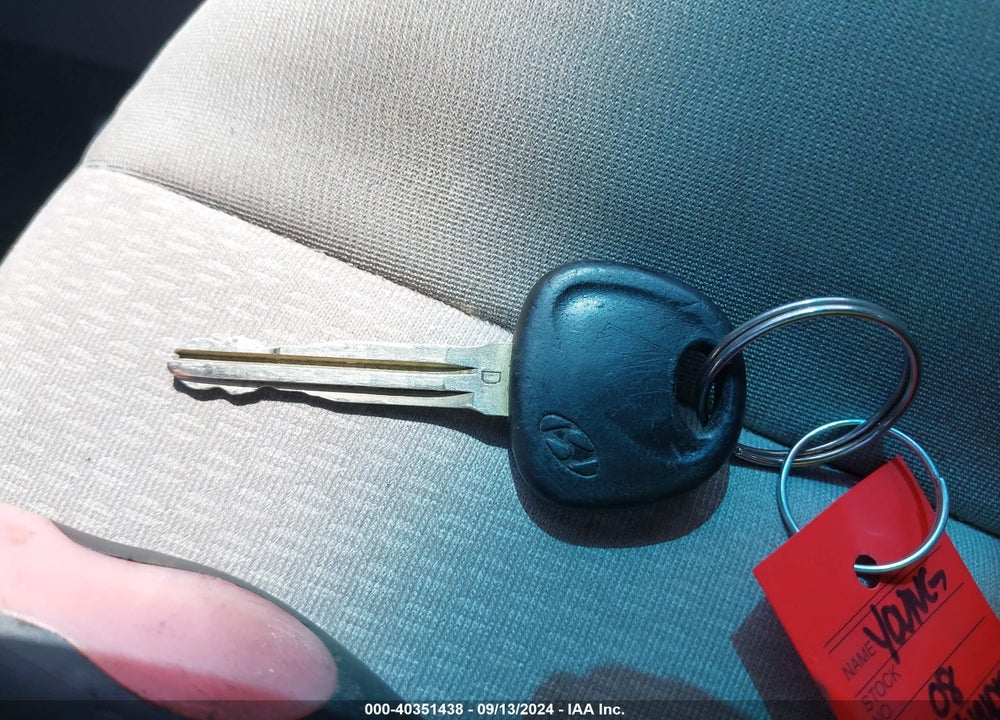 2008 HYUNDAI ELANTRA GLS/SE VIN: KMHDU46D48U397591