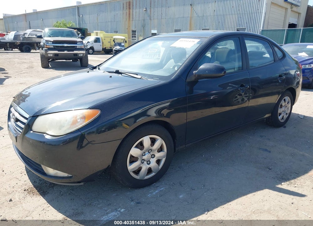 2008 HYUNDAI ELANTRA GLS/SE VIN: KMHDU46D48U397591