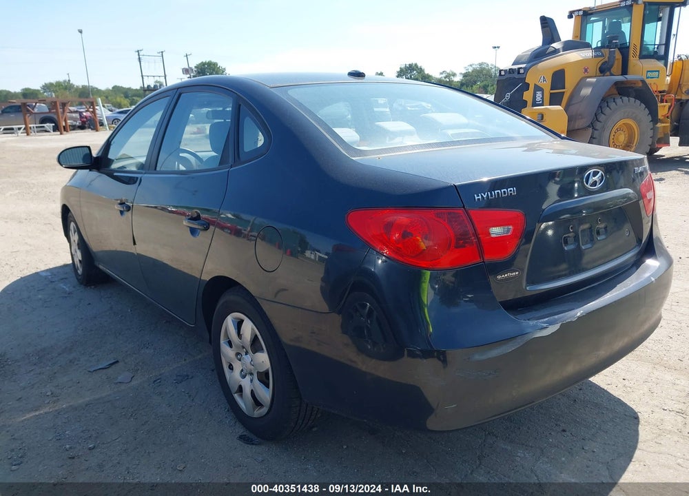 2008 HYUNDAI ELANTRA GLS/SE VIN: KMHDU46D48U397591