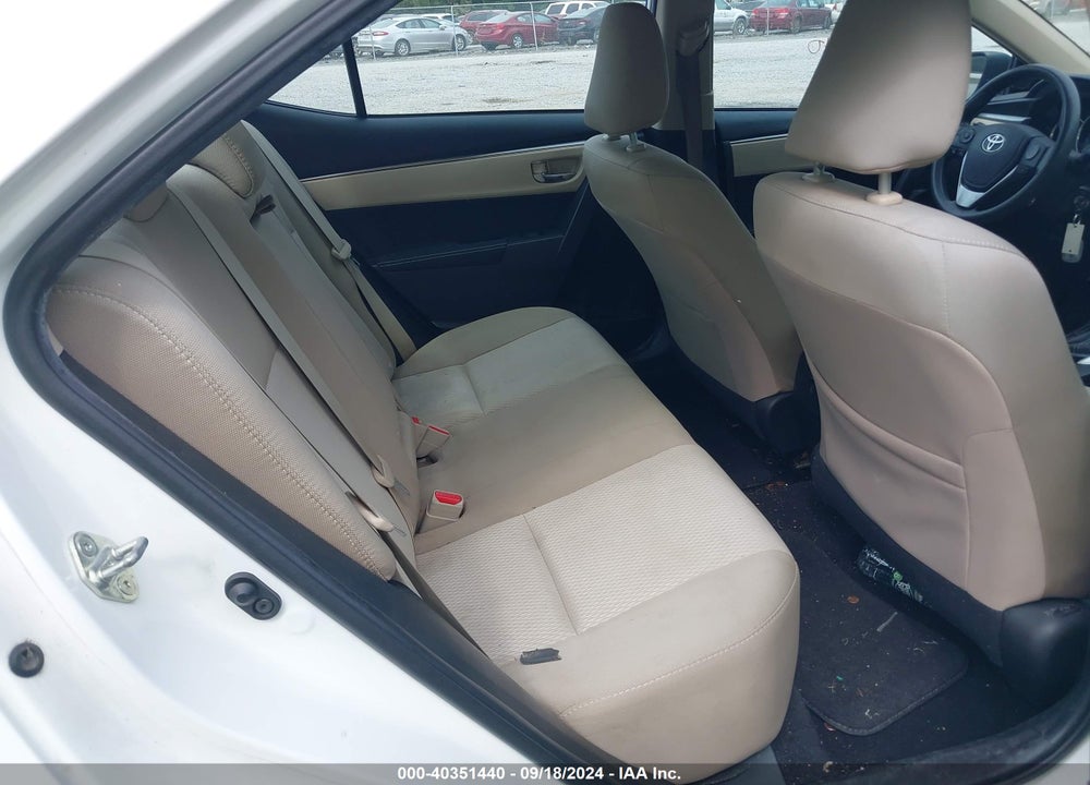 2016 TOYOTA COROLLA LE VIN: 2T1BURHE9GC518898