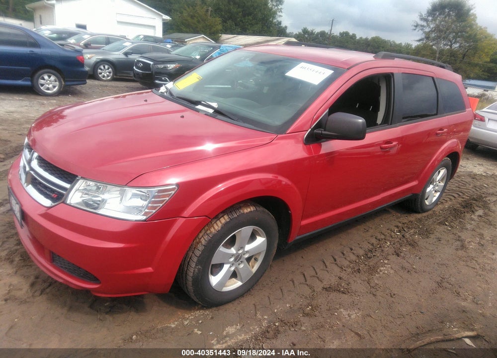 2016 DODGE JOURNEY SE VIN: 3C4PDCAB1GT162446