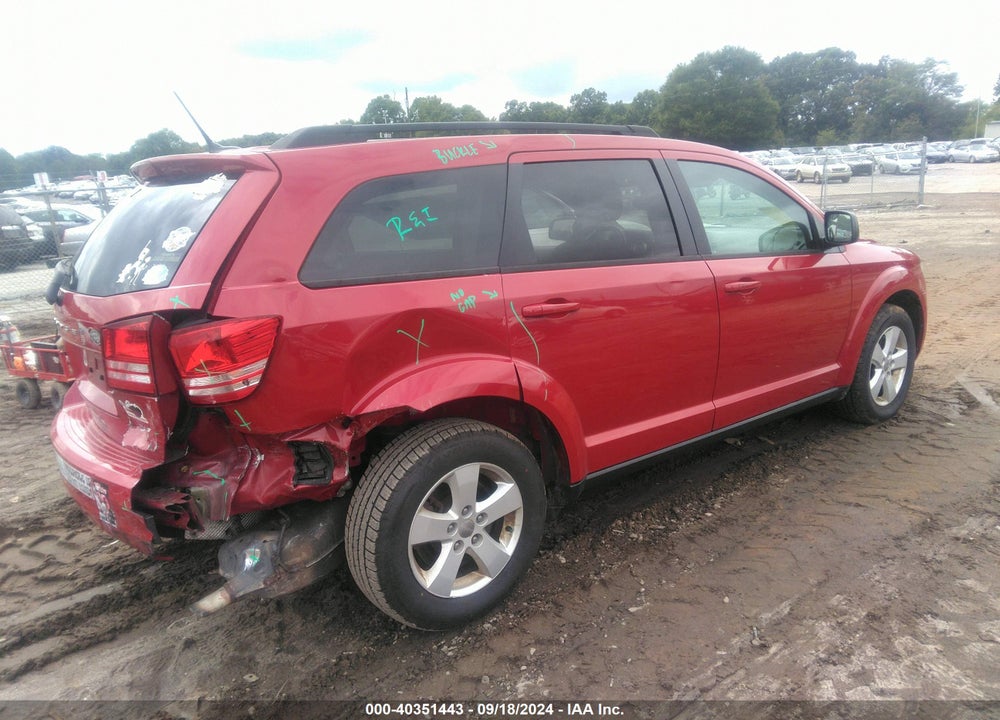 2016 DODGE JOURNEY SE VIN: 3C4PDCAB1GT162446
