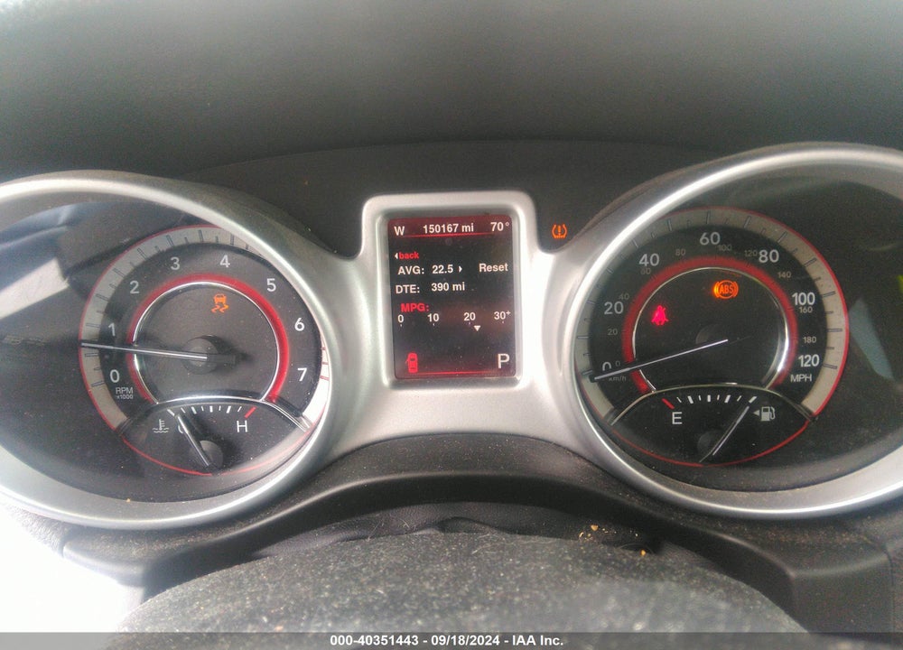 2016 DODGE JOURNEY SE VIN: 3C4PDCAB1GT162446