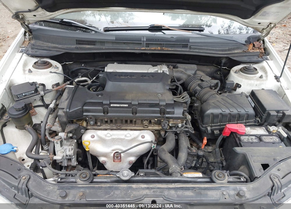 2008 KIA SPECTRA EX VIN: KNAFE122385533858