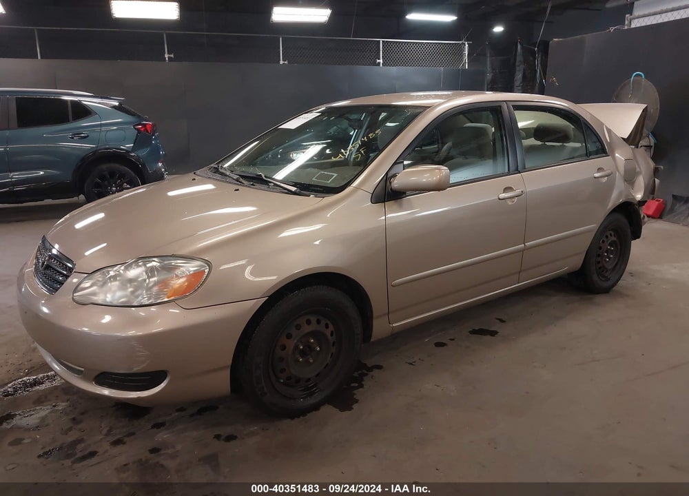 2005 TOYOTA COROLLA LE VIN: 2T1BR32E35C374057
