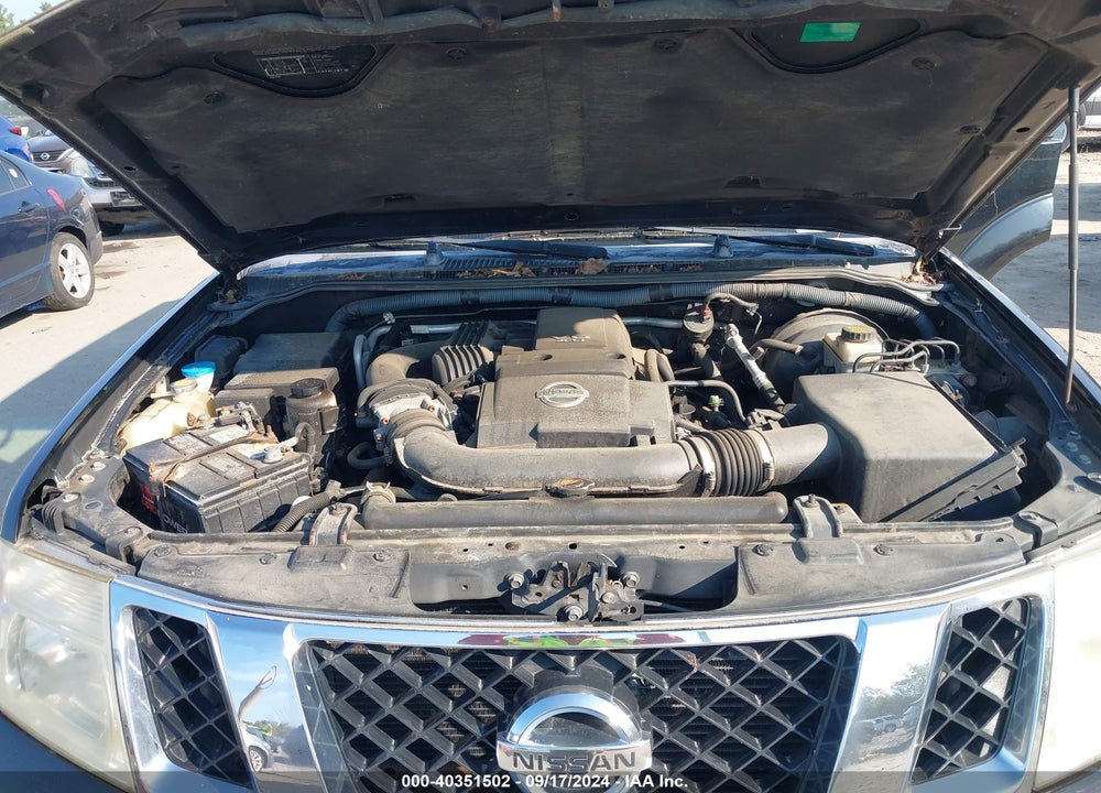 2008 NISSAN PATHFINDER SE VIN: 5N1AR18B38C611345