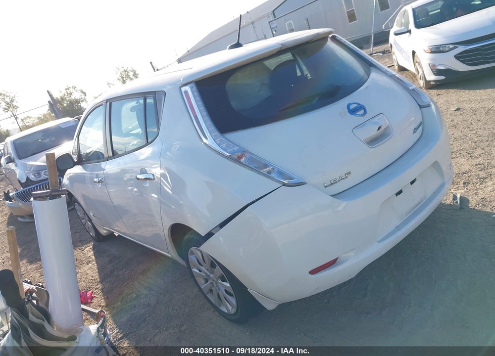 2016 NISSAN LEAF S VIN: 1N4AZ0CP9GC311377