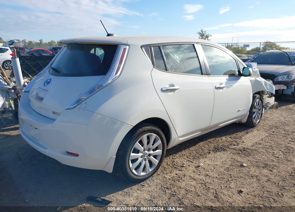 2016 NISSAN LEAF S VIN: 1N4AZ0CP9GC311377