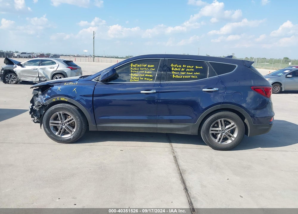 2017 HYUNDAI SANTA FE SPORT 2.4L VIN: 5XYZT3LB5HG454912