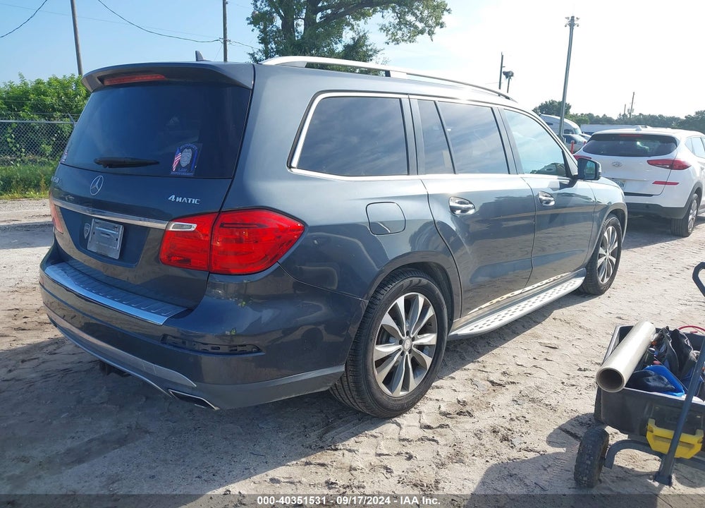 2014 MERCEDES-BENZ GL 450 4MATIC VIN: 4JGDF7CE1EA368118