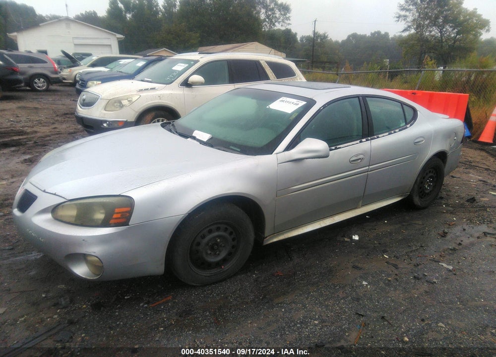 2005 PONTIAC GRAND PRIX VIN: 2G2WP522951202787
