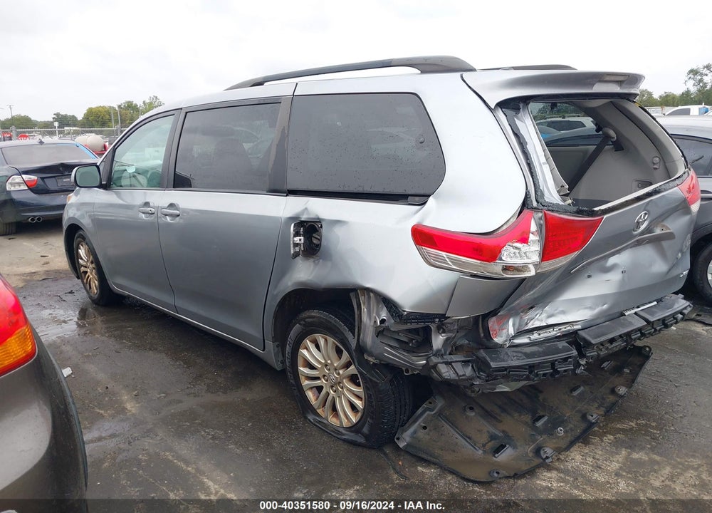 2012 TOYOTA SIENNA VIN: 5TDYK3DC6CS243008