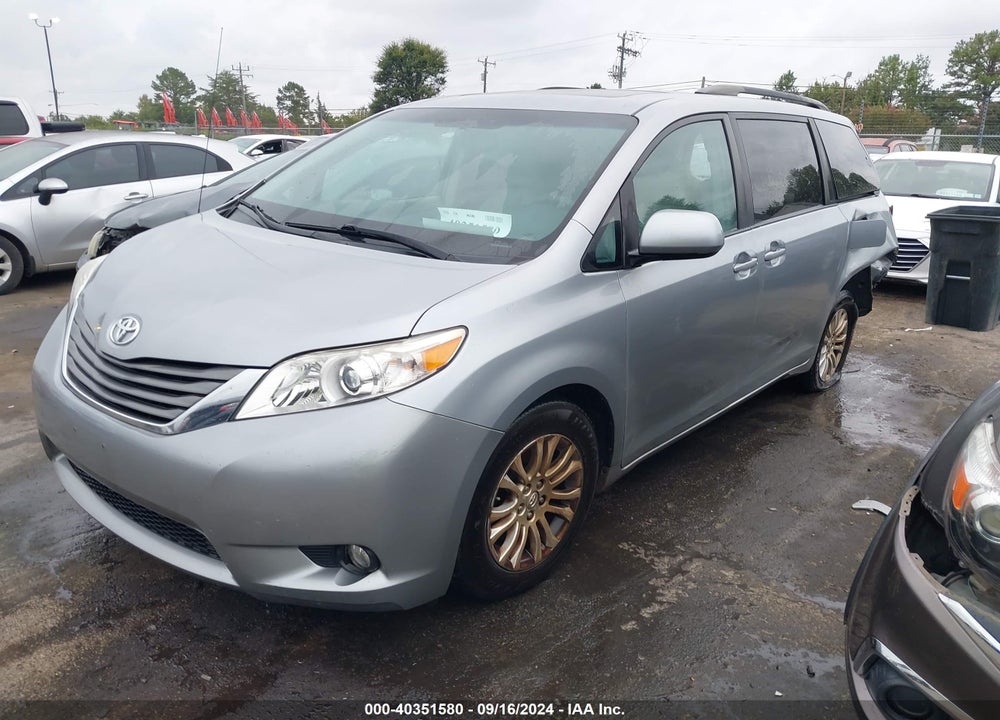 2012 TOYOTA SIENNA VIN: 5TDYK3DC6CS243008