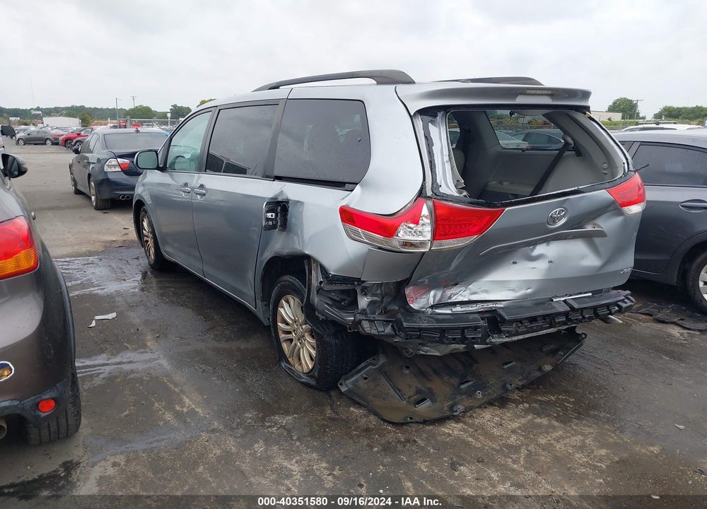 2012 TOYOTA SIENNA VIN: 5TDYK3DC6CS243008