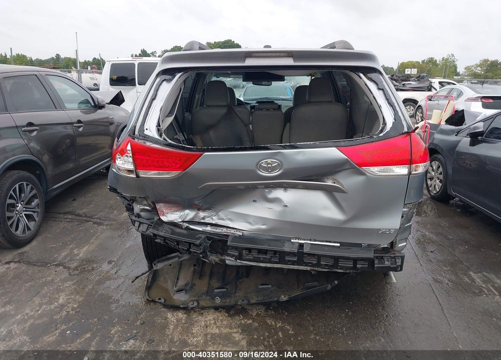 2012 TOYOTA SIENNA VIN: 5TDYK3DC6CS243008