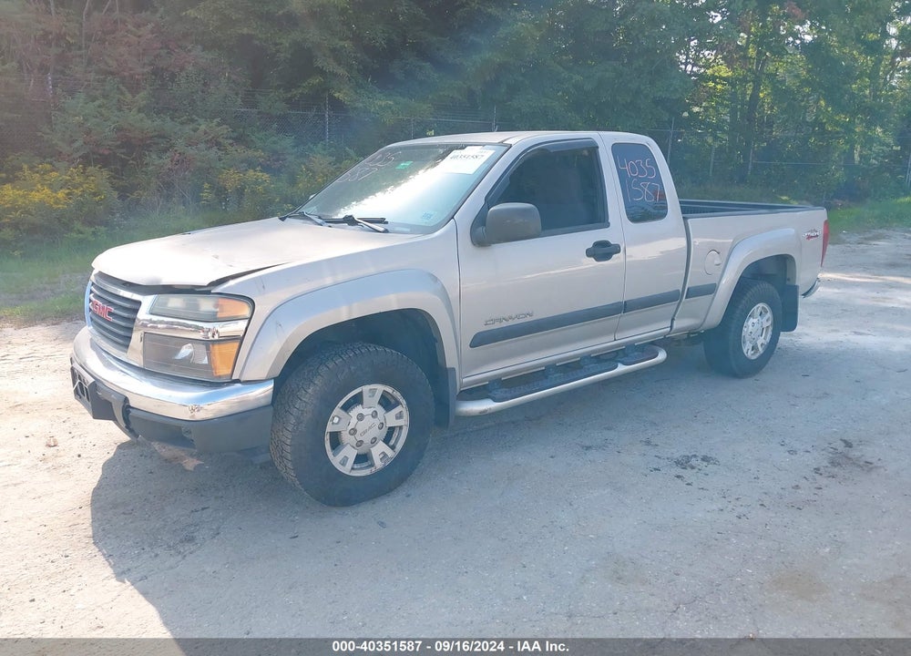 2004 GMC CANYON SLE VIN: 1GTDT196748158560