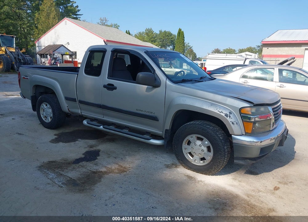 2004 GMC CANYON SLE VIN: 1GTDT196748158560