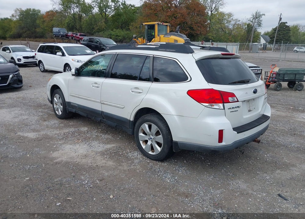 2012 SUBARU OUTBACK 2.5I LIMITED VIN: 4S4BRCLC3C3253172