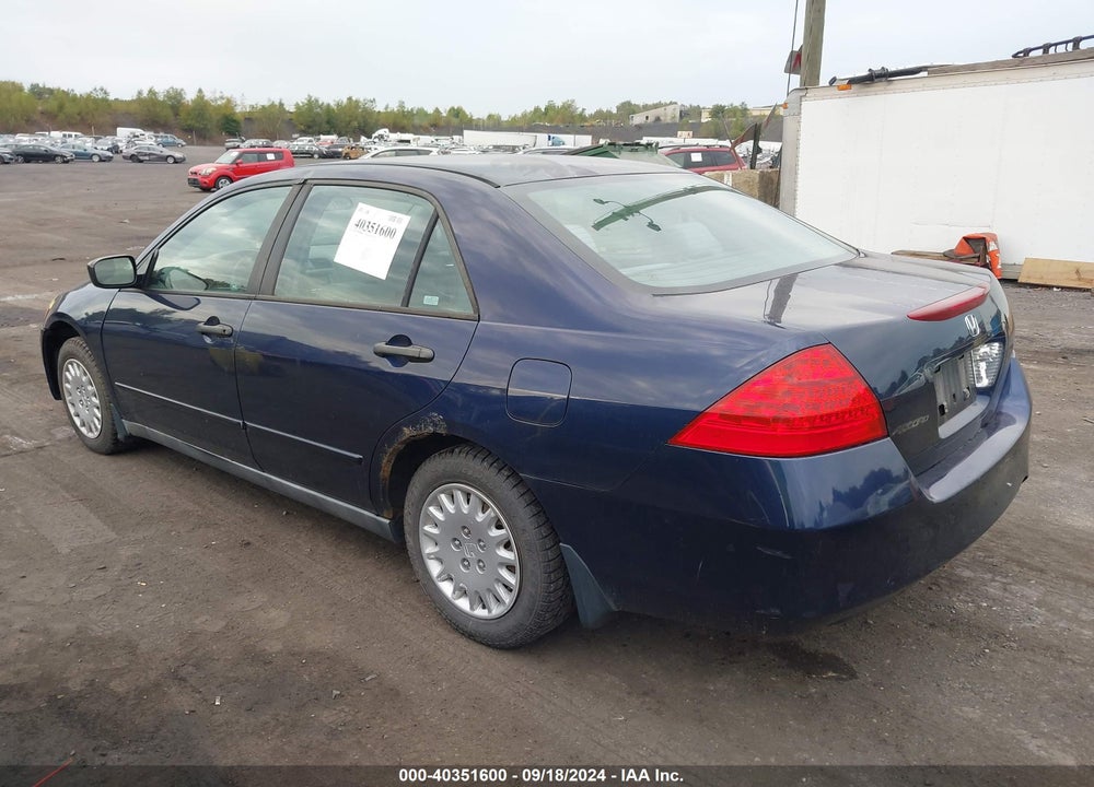2007 HONDA ACCORD 2.4 VP VIN: 1HGCM55157A037115