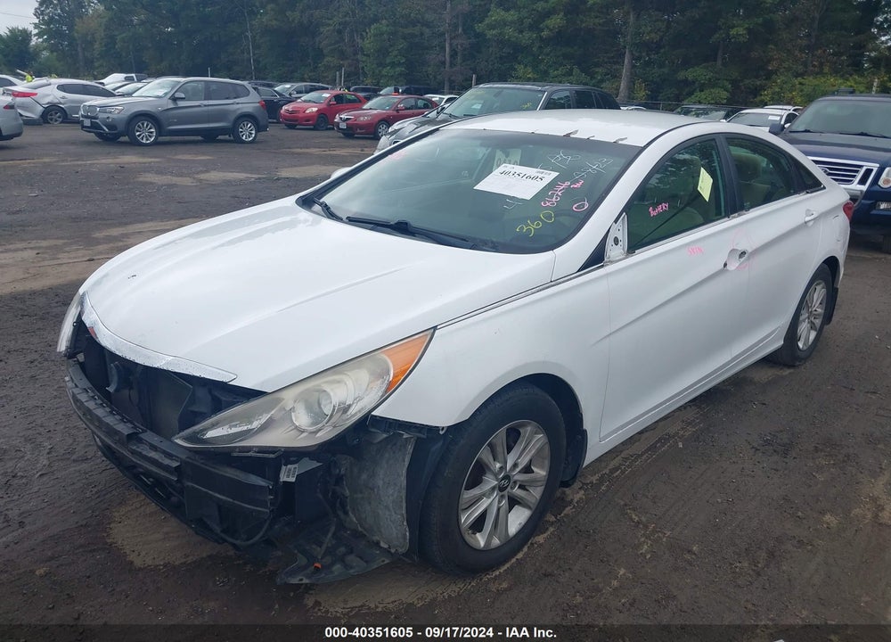 2013 HYUNDAI SONATA GLS VIN: 5NPEB4AC6DH778831