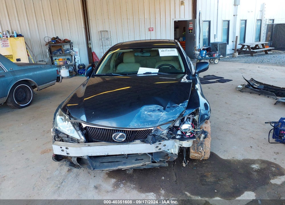 2008 LEXUS IS 250 VIN: JTHBK262085080257