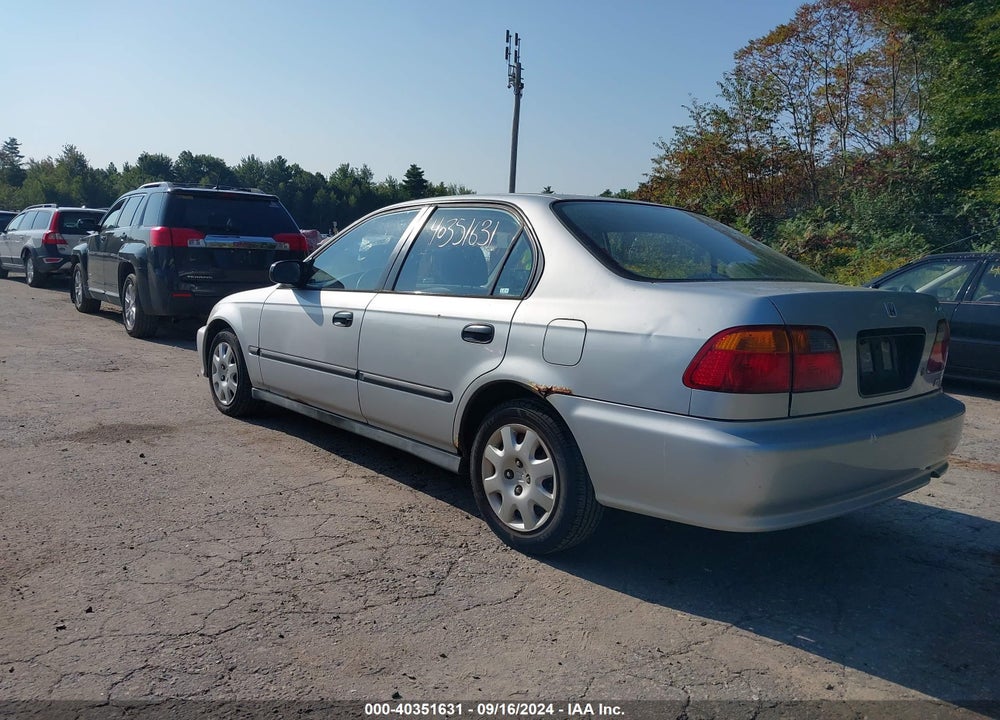 1999 HONDA CIVIC DX VIN: 2HGEJ6524XH550454