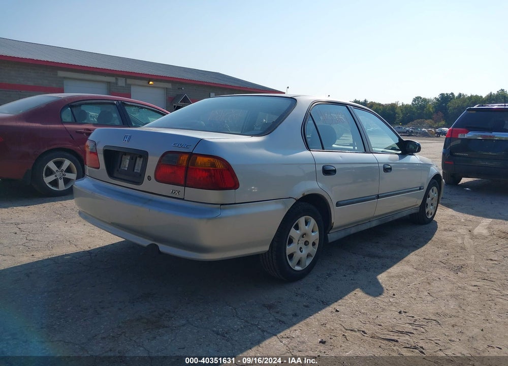 1999 HONDA CIVIC DX VIN: 2HGEJ6524XH550454