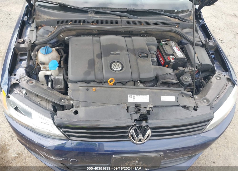 2012 VOLKSWAGEN JETTA 2.5L SE VIN: 3VWDX7AJ8CM420536